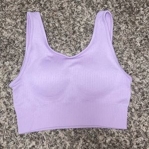 Pink Sports bra/ Crop top